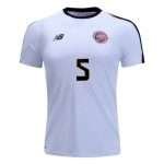 Camiseta Visitante 2018 Costa Rica (C. BORGES #5) / Talla M / ENTREGA INMEDIATA