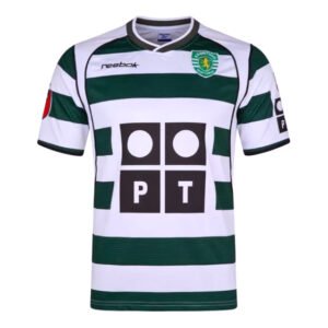 Camiseta Local Retro 2001-03 Sporting Lisboa (C. RONALDO #28) – ENTREGA INMEDIATA