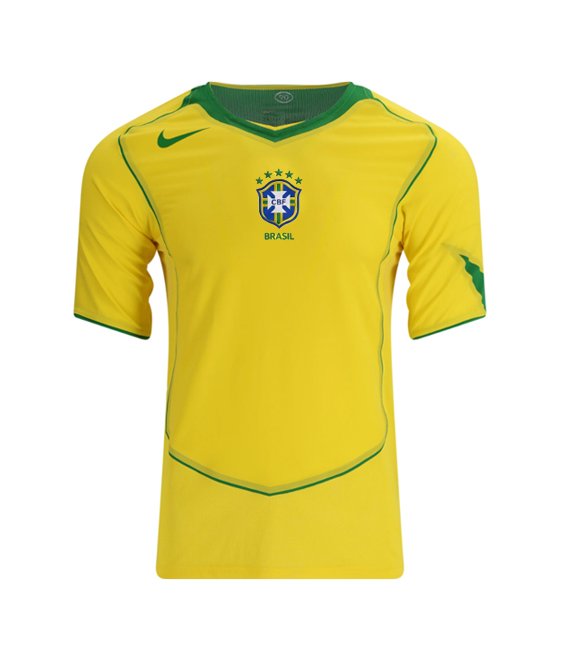 Camiseta Local Retro 2004-05 Brasil
